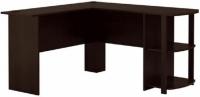 Ameriwood Home Dakota L-Shaped Desk with Bookshelves