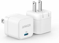 Anker Foldable USB-C Fast Charging Wall Charger 2 Pack