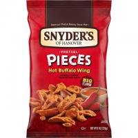 Snyders of Hanover Pretzel Pieces Hot Buffalo Wing 6 Pack