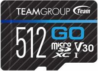 512GB Teamgroup Go microSDXC UHS-I U3 V30 4K Flash Memory Card