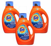 Tide Ultra Oxi Liquid Laundry Detergent 3 Pack