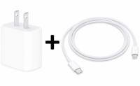Apple 20W USB-C Power Adapter with Lightning to USB-C Cable
