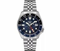 Seiko 5 Sports SKX GMT Series Stainless SSK003 Blue Dial Watch