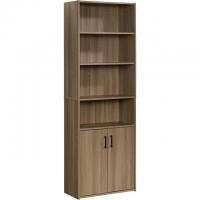 Sauder Beginnings Bookcase with Doors