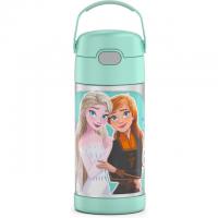 Thermos Funtainer 12oz Frozen 2 Insulated Kids Straw Bottle