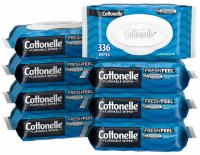 Cottonelle Freshfeel Flushable Wet Wipes 8 Pack