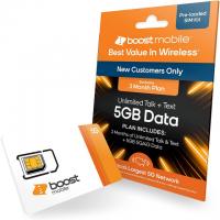 Boost Mobile Preloaded 3-Month SIM Card