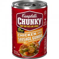 Campbells Chunky Soup Chicken and Sausage Gumbo 8 Pack