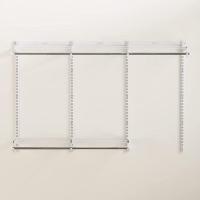 Rubbermaid Custom Closet Kit with Expandable Shelving