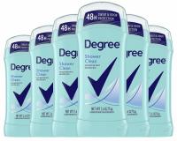 Degree Sweat and Odor Protection Antiperspirant Deodorant 6 Pack