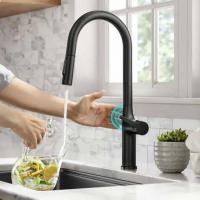 Kraus Tall Modern Single-Handle Touch Kitchen Sink Faucet
