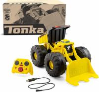 Tonka RC Mighty Monster Motorized Dump and Plow Toy Truck