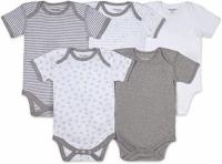 Burts Bees Baby Boy Bodysuits