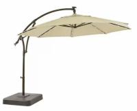 Hampton Bay 11ft Cantilever Solar LED Offset Patio Umbrella