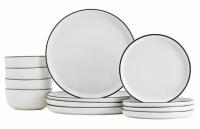 Tabletops Unlimited Ceramic Dinnerware Set 12-Piece
