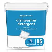 Amazon Basics Dishwasher Detergent Pacs 85 Pack