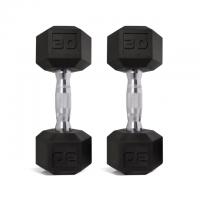 CAP Barbell Coated Hex 35lb Dumbbell Pair
