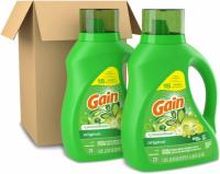 Gain Laundry Detergent Liquid Soap Plus Aroma Boost 2 Pack