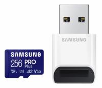 256GB Samsung PRO Plus A2 V30 microSDXC UHS-I Memory Card