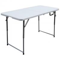 4ft Plastic Development Group Bi-Folding Banquet Table