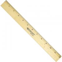 Beveled Edged Westcott Wood Ruler