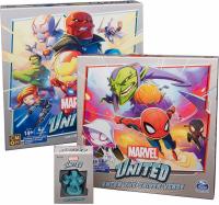 Marvel United Superhero Strategy Board Game Bundle with Spiderman