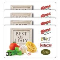 Buca Di Beppo or Brio or Bravo or Bertuccis Gift Cards