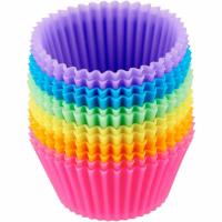 Amazon Basics Reusable Silicone Round Baking Cups