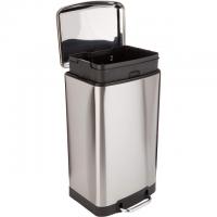 Amazon Basics 40L Smudge Resistant Trash Can