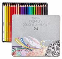 Amazon Basics 24 Premium Colored Pencils