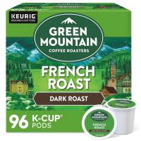 96 Green Mountain Coffee Roasters French Roast Keurig K-Cup Pods