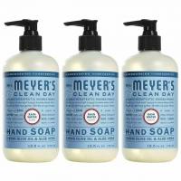 Mrs Meyers Clean Day Rain Water Liquid Hand Soap 3 Pack