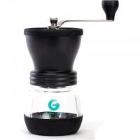 Coffee Gator Manual Hand Crank Adjustable Burr Coffee Grinder