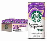 Starbucks Frappuccino Mini Cans White Chocolate Mocha 8-Pack
