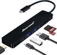 Hiearcool USB-C Hub Multi-Port Adapter