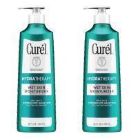 Curel Hydra Therapy In Shower Lotion Wet Skin Moisturizer 2 Pack