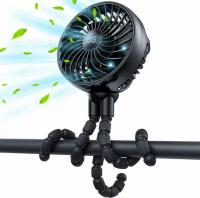 Portable USB Battery Operated Stroller Fan