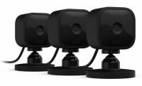 Blink Mini Compact Indoor plug-in Smart Camera 3-Pack