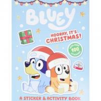 Bluey Hooray Its Christmas A Sticker and Activity Book