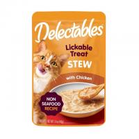 Delectable Lickable Cat Treat Bisque Pouch Sample
