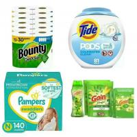 Buy in Amazon P&G Household Health Baby Beauty Items and Get Back