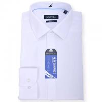 Nautica Mens Slim Fit Supershirt Dress Shirt