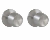 Defiant Brandywine Stainless Steel Door Knob Sets