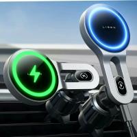 Lisen 15W Wireless MagSafe Phone Car Vent Mount Charger