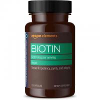 Amazon Elements Vegan Biotin 130 Capsules