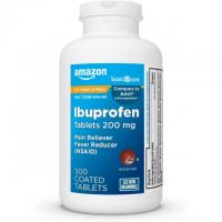 Amazon Basic Care 200 mg Ibuprofen Fever Pain Reliever 500 Pack