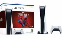 Sony PlayStation 5 PS5 Slim Disc Console System with Spider-Man 2