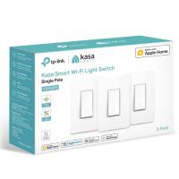 Kasa HomeKit Compatible Single Pole Smart Light Switches 3 Pack