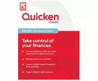 Quicken Classic Deluxe Year Subscription Windows and Mac