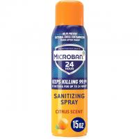 Microban 24 Hour Disinfectant Sanitizing Spray